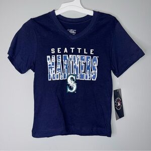 NWT Seattle Mariners Kids Tee - Navy